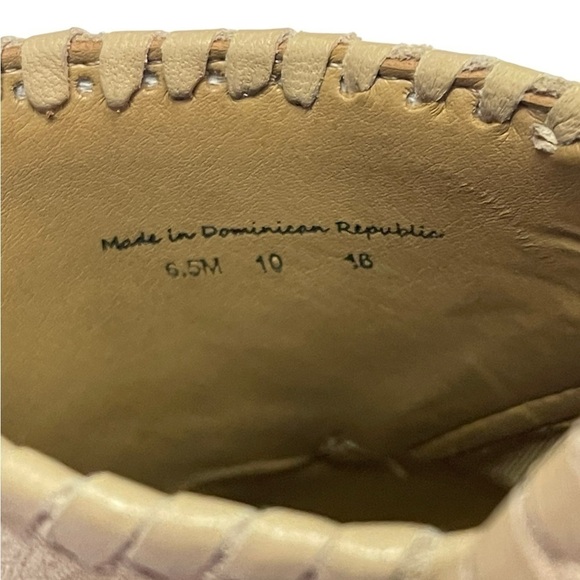 Jack Rogers suede sand color booties womens size 6.5 - Picture 7 of 8